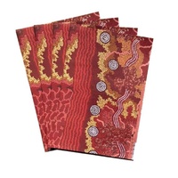Aboriginal design Folded (Single Sheet) Wrapping Paper - Family & Country