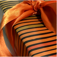 Aboriginal design Folded Wrapping Paper Single Sheet (Gloss Finish) - Pakup Yallandar (Fire Stick Plant)
