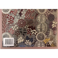 Aboriginal Wrapping Paper - Australian Indigenous Art Series - Bush Tucker Dreaming (Utopia NT)