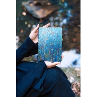 Morning Mist - Koh Living Aboriginal Art A5 Ruled Journal 