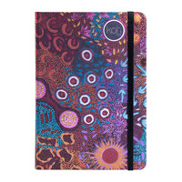 Koh Living Aboriginal Art A5 Ruled Journal - Women's Dreaming