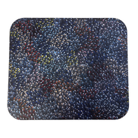 Utopia Aboriginal Art Neoprene Mousepad - Bush Medicine Leaf