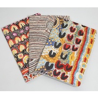 Yarliyil Aboriginal Art A6 Notepads (set 3)