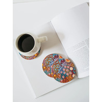 Koh Living Aboriginal Art Ceramic Coaster (Single) - Waterhole Dreaming