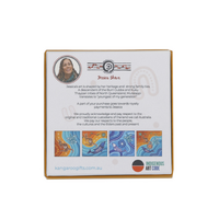 Muralappi Journey Coaster Set of 4 Boxed 9.5 X 9.5cm - Gathering Place