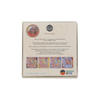 Patricia Fatt Coaster Set of 4 Boxed 9.5 X 9.5cm - Rocks and Waterholes