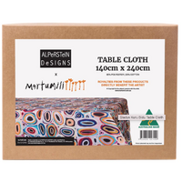Martumili Aboriginal design Table Cloth - 'Detail from 'Wantili'