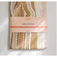 Kija Country Recycled Polyester Canvas Tablerunner [40cm x 140cm]