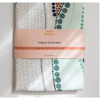 Werrgalji Forests Recycled Polyester Canvas Tablerunner [40cm x 140cm]