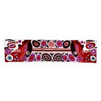 Better World Aboriginal Art Wool Tablerunner (120cm x 30cm) - Seven Sisters