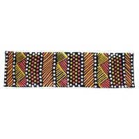 Better World Aboriginal Art Wool Tablerunner (120cm x 30cm) - Jilamara