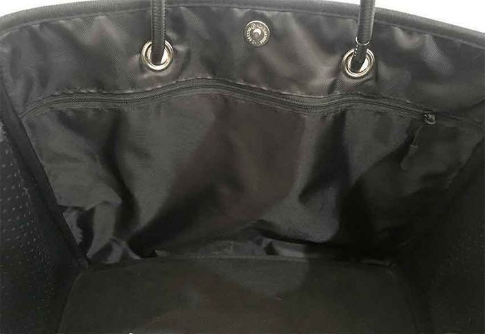 Structured crosshatch tote 2025 bag