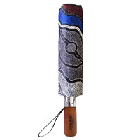 Utopia Aboriginal Art Folding Umbrella - My Country