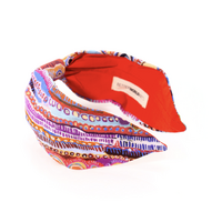Two Dogs Dreaming - Better World Aboriginal Art Organic Cotton Headband