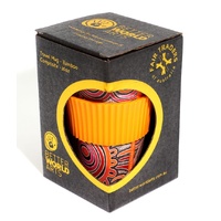 Aboriginal All Natural Bamboo Eco Travel/Coffee Mug (480ml) - Celebration of Life
