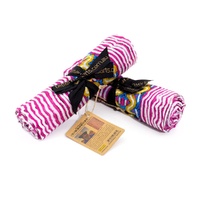 Better World Aboriginal Art - Muslin Wrap - Rainbow Serpent