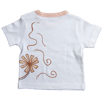 Muralappi Dreamytime Aboriginal design Soft Cotton TShirt (4 Year) - Walbul the Butterfly