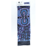 Nikki Dee Designs Aboriginal Art Modal Scarf (180cm x 70cm) - Grandmothers Wildflowers