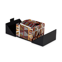 Jilamara Aboriginal Art 2pce Woven Silk Tie Set - Jilamara