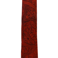 Warrina Aboriginal Art 100% Silk Tie (Giftbag) - Untitled