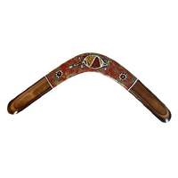 Aboriginal Art Handpainted Returning Boomerang - 16" - 40cm - various designs