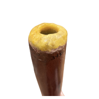 Eucalyptus (Ironbark) Unpainted Didgeridoo (1.32m) - Natural Flared End