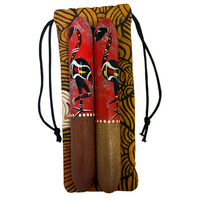 Gomi-Art Aboriginal Art Music/Clapping Sticks (21cm) Giftset