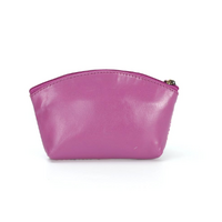 By Meeka Genuine Leather Utility Purse (14.5cm x 9cm) - Warratah