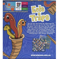 Wingaru Education Eels and Traps Board Game