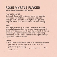 My Dilly Bag Bush Brew - Rose Myrtle Flakes (15g) Loose Leaf