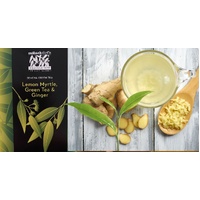 Wild Food Farm Native Teabags [10] - Lemon Myrtle, Green Tea & Ginger