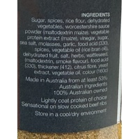 Bush BBQ Outback Smokehouse Rub Native Spice Shaker (200g)