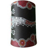 Hogarth Aboriginal Art Neoprene Can Cooler - Crocodile
