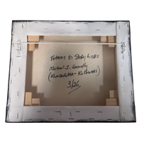 Original Aboriginal Art Painting Stretched Canvas (25cmx30cm) - Totems and Storylines