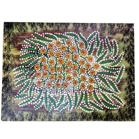 Original Aboriginal Art Painting Stretched Canvas (30x40) - Gumbi Gumbi