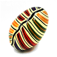 Mina Mina Dreaming BOXED Handmade Decorative Lacquered Egg & Stand - Better World Aboriginal Art  