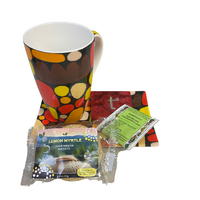 Better World Aboriginal Aboriginal Art China Mug/Tray Morning Tea Giftpack