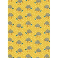 Birds & Bugs - All Wrapped Up - Aboriginal Sheets Wrapping Paper (20) & Gift Stickers