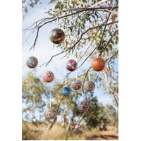 Warlukurlangu Aboriginal Art 4 Pack Bauble Tin Giftset