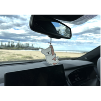 Dreamtime Air Aboriginal Art Air Freshener - Koala On Country (Eucalyptus Scent)