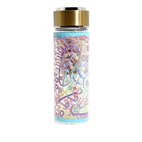 Pikilyi - Thermo Double-Walled Glass Tea Infuser Flask (290ml)