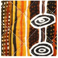 Better World Aboriginal Art Cotton Pot Holder - Jilamara Design