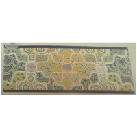 Nanda Girl Aboriginal Art Modal Scarf (180cm x 70cm) - Spring in the Murchison