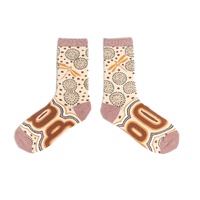 Spencer Flynn WOMEN'S Aboriginal Art Socks - Cultural Connections