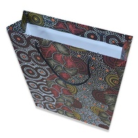 Warrina Aboriginal Art Giftbag (Large) - Wild Seed & Waterhole