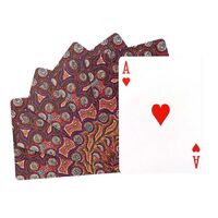 Utopia Aboriginal Art Playing Cards - Wild Orange