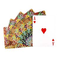 Utopia Aboriginal Art Playing Cards - Firesparks