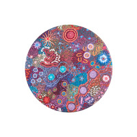 Koh Living Aboriginal Art Ceramic Coaster (Single) - Women's Ceremony