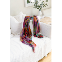 Koh Living Aboriginal Art Modal Scarf (172cm x 102cm) - Pilbara Creeks