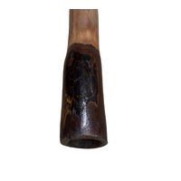 Pink/Green - Brolga Eucalyptus (Grey Box) Handpainted Didgeridoo (1.18m) - Bark Base